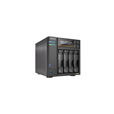 Servidor Nas Asustor Lockerstor 4 As6804t 4 Bahias Amd Ryzen Quad Core 2.3ghz 16gb Usb4 Dual10gbe  Dual 5gbe