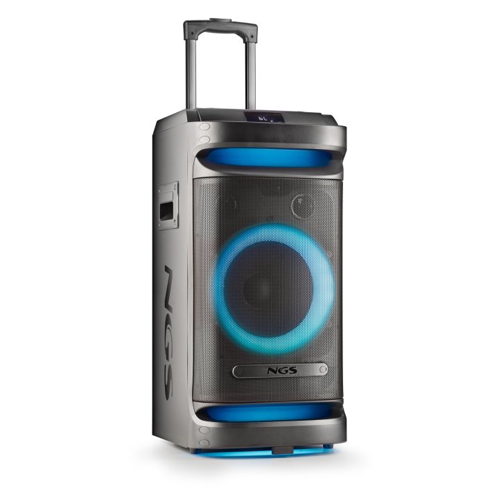Altavoz Bluetooth Trolley Ngs Wildspace1 900w Woofer 10"  Tecnologia Bluet usb aux Incluye Bateria  