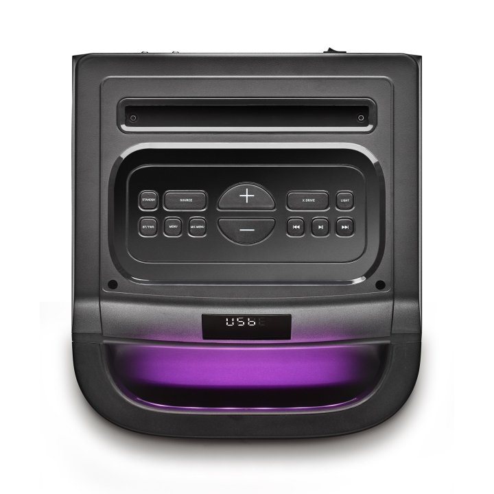 Altavoz Bluetooth Trolley Ngs Wildspace2 2000w Tecnologia Bt Y Tws Usb aux In. Luces Led