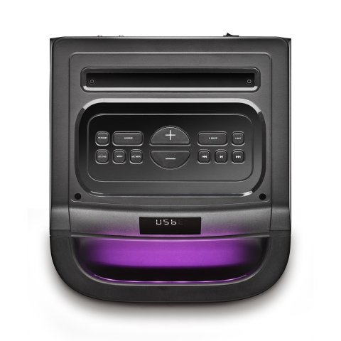 Altavoz Bluetooth Trolley Ngs Wildspace2 2000w Tecnologia Bt Y Tws Usb aux In. Luces Led
