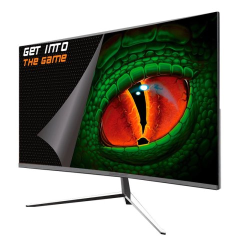 Monitor 27" Curvo Hdmi Vga Keep Out Gaming Xgm27cv3 Hva Fhd 1920x1080 120hz 1ms Altavoces 2x3w R1500 Angulo De Vision 178º Ve