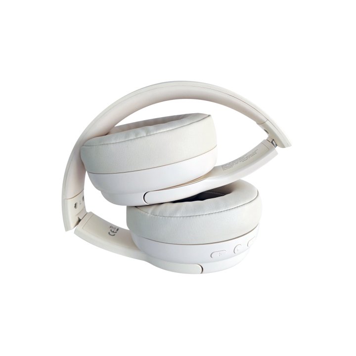 Headset Bluetooth Conceptronic Parris03c Carga Usb-c Bateria 30h Entrada 1xjack 3.5 Plegable Blanco