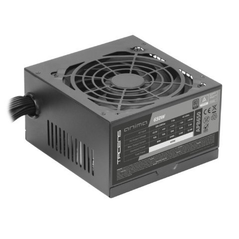 Fuente De Alimentacion Tacens Anima Apb650 Atx 80 Plus Bronze 650w Pfc Activo 14db 12cm Fan 