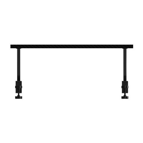 Soporte Elevador Para Monitor Mars Gaming Mgds Eleva 17cm Fibra De Carbono 60x20cm Negro