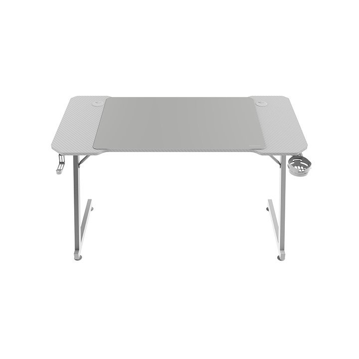 Mesa Mars Gaming Mgd X120 Chasis De Acero Tablero Blanco 120x60 Diseño Fibra Carbono Alf. Xxl