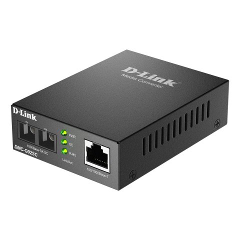 Convertidor De Medios Multimodo 100 1000 Base-t A 1000 Base-sx (sc) 550m Power 5v