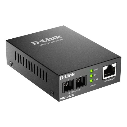 Convertidor De Medios Multimodo 100 1000 Base-t A 1000 Base-sx (sc) 550m Power 5v