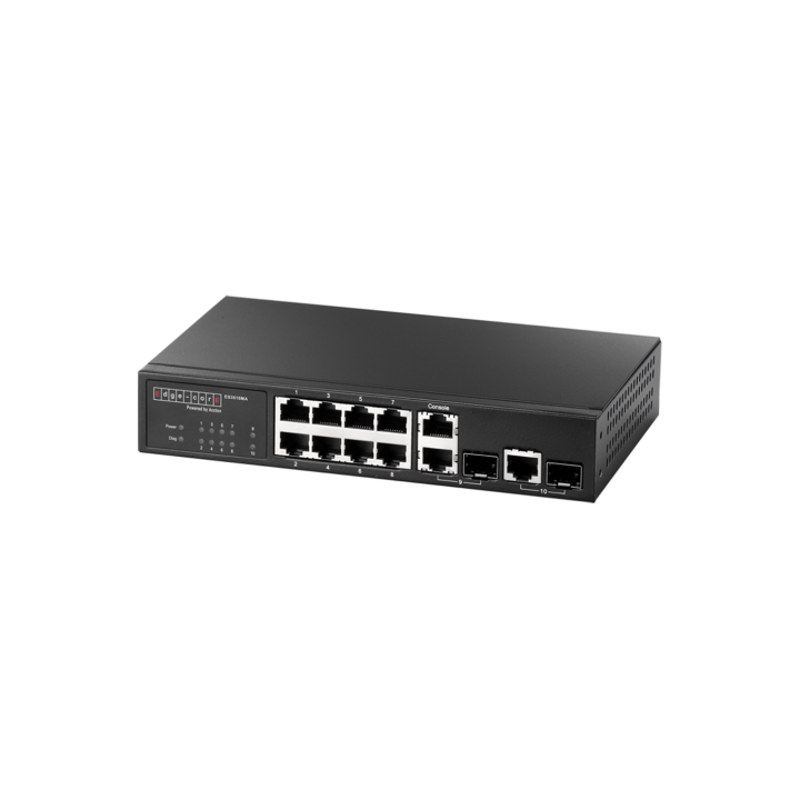 (km0) Switch No Gestionable Edge-core Es3510ma 10x1gb 2xsfp 1xwlan Vlan Cash30