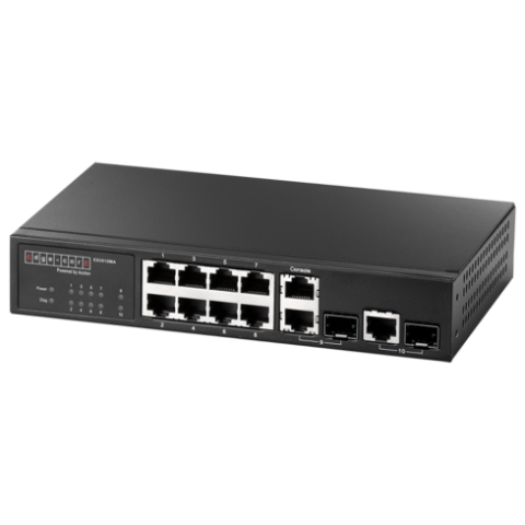 (km0) Switch No Gestionable Edge-core Es3510ma 10x1gb 2xsfp 1xwlan Vlan Cash30