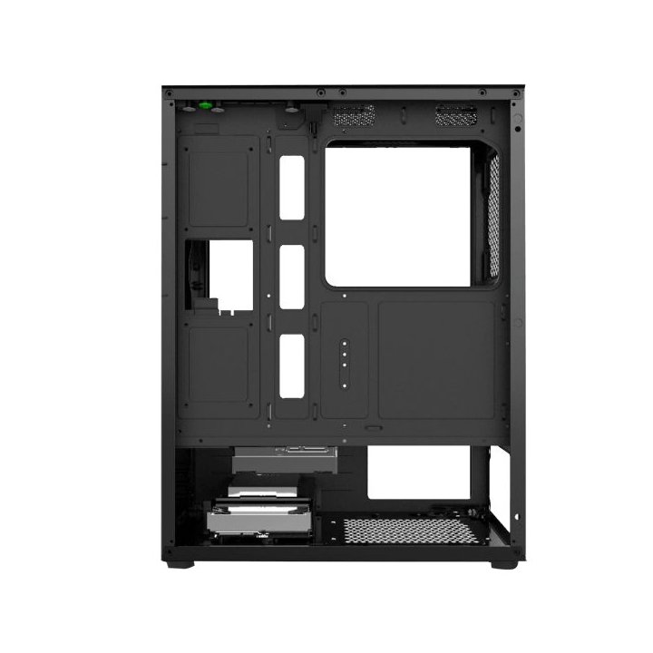 Caja Microatx Approx Xc-210 Glass 1x3.5” 2x2.5” 1xusb2.0 1xusb3.0 Gpu Max. 305mm Lat. Cristal Templado Negro