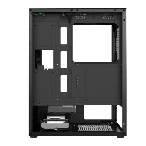 Caja Microatx Approx Xc-210 Glass 1x3.5” 2x2.5” 1xusb2.0 1xusb3.0 Gpu Max. 305mm Lat. Cristal Templado Negro