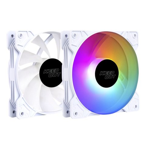 Ventilador Interno Approx Xfc-120fw Rgb 120mm Color Blanco Molex