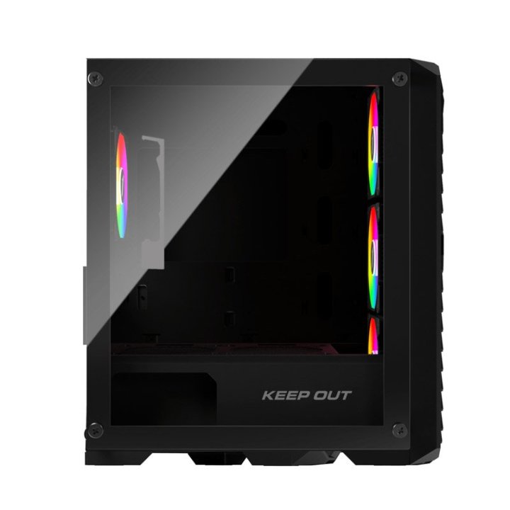 Caja Microatx Keep Out Xc-220 Glass 1x3.5”...