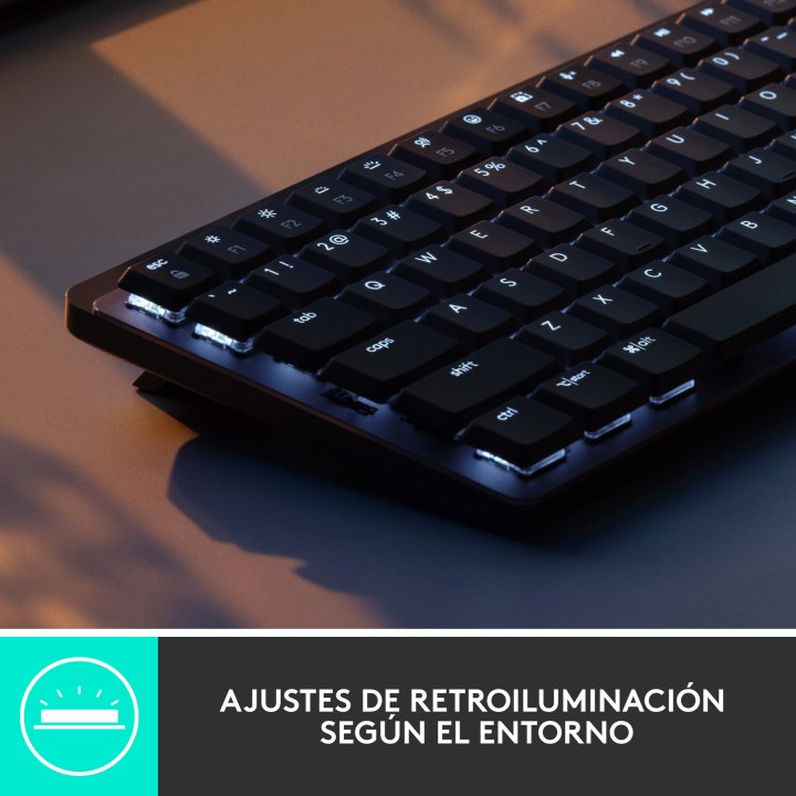 Teclado Logitech Mx Keys Mini Mechanical "us Int'l" Color Grafito