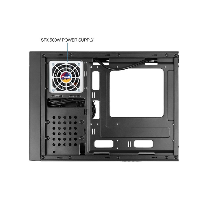 Caja Slim Matx Tooq Tqc-3008u3cd Micro Atx/mini...