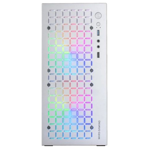 Caja Microatx Gaming Mars Gaming Mc-core White...