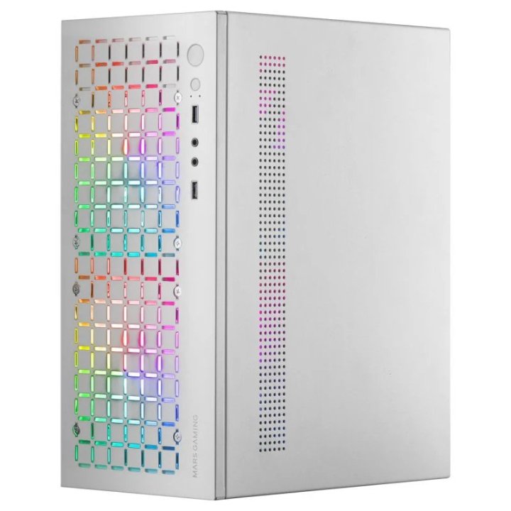 Caja Microatx Gaming Mars Gaming Mc-core White...