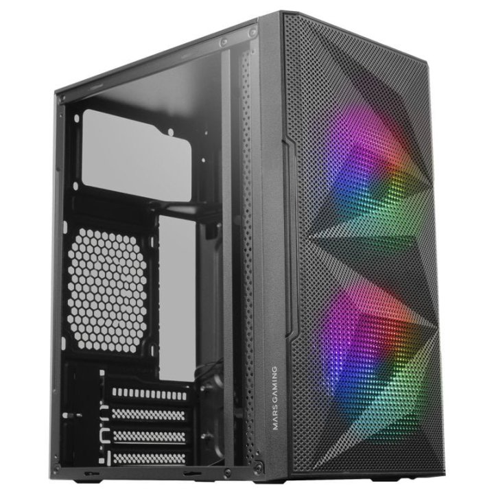 Caja Microatx Gaming Mars Gaming Mc-me Black...