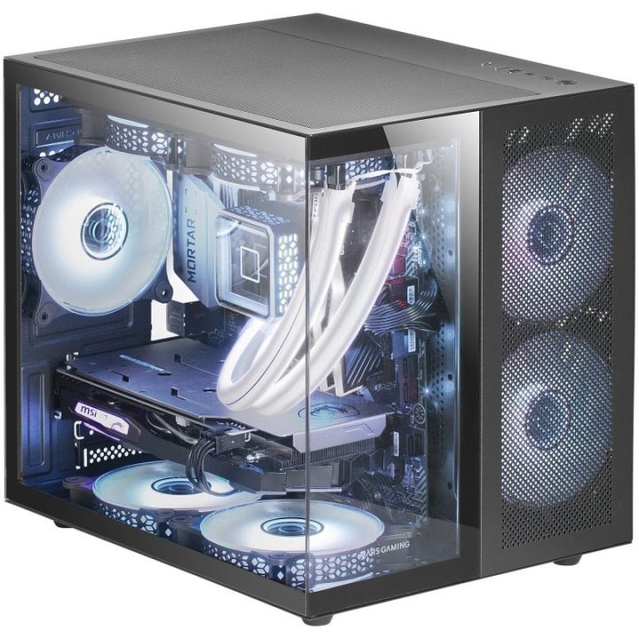 Caja Microatx Cube Gaming Mars Gaming Mcnovam...