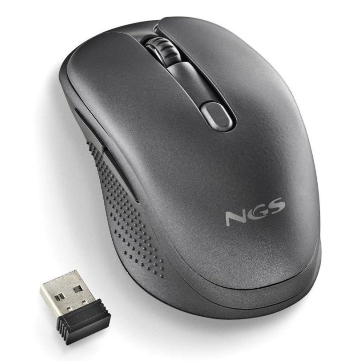 Mouse Ngs Evo Peep Laser Inalambrico Multimodo Recargable  Y Silencioso