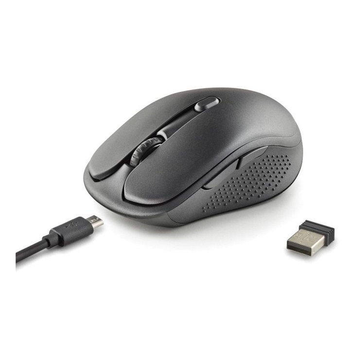 Mouse Ngs Evo Peep Laser Inalambrico Multimodo Recargable  Y Silencioso