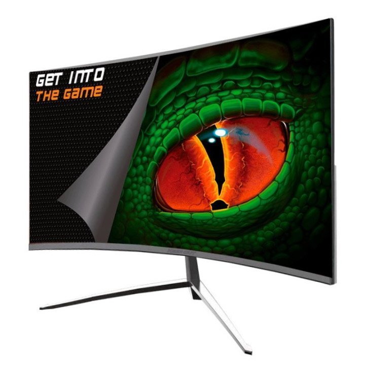Monitor 27" Curvo Hdmi Vga Keep Out Gaming Xgm27cv3 Hva Fhd 120hz 1ms Altavoces 2x3w R1500 Angulo De Vision 178º Vesa 100x100