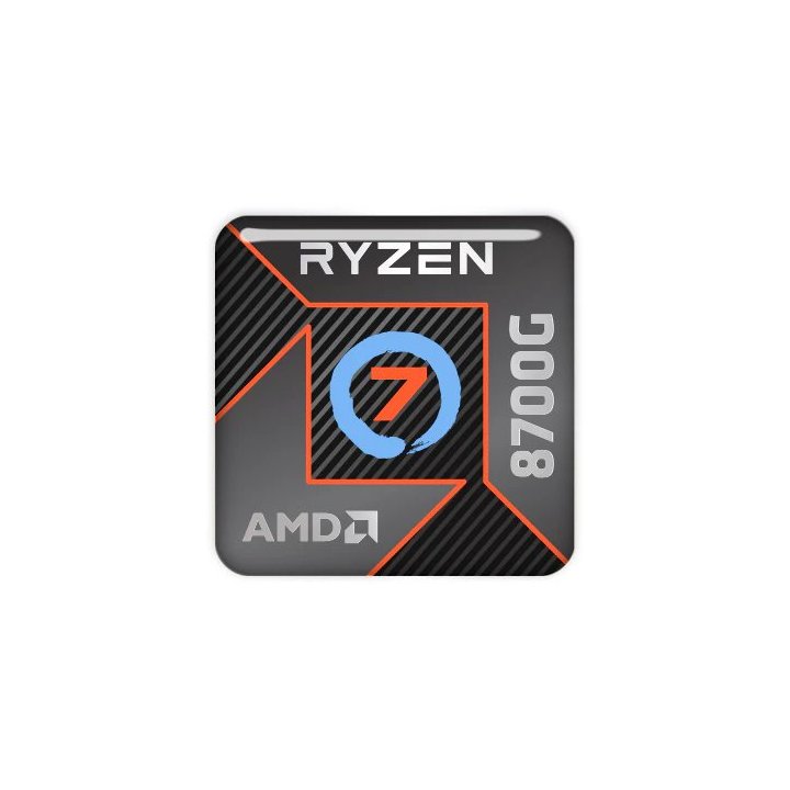 Cpu Amd Am5 Ryzen 7 8700g 4.2ghz - 5.1ghz 8 Core 16mb Cache 64bit 65wat Box