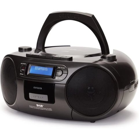 Radio Cd Bluetooth Portable Aiwa Boombox...