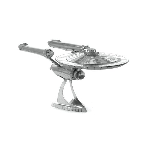 Maqueta 3d Metal Fascinations Star Trek Uss Enterprise Ncc-1701 Montaje Sin Pegamento Ni Soldadura