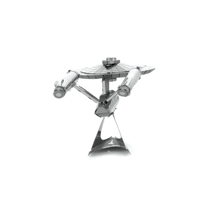 Maqueta 3d Metal Fascinations Star Trek Uss Enterprise Ncc-1701 Montaje Sin Pegamento Ni Soldadura