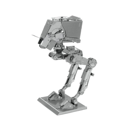 Maqueta 3d Metal Fascinations Star Wars At-st Montaje Sin Pegamento Ni Soldadura Maquetas 3d