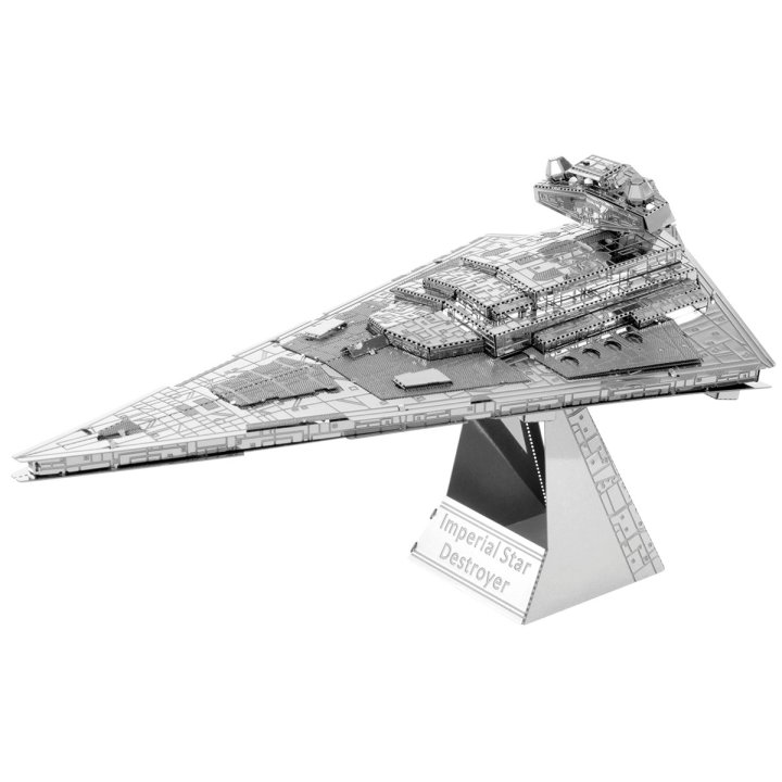 Maqueta 3d Metal Fascinations Star Wars Imperial Star Destroyer Montaje Sin Pegamento Ni Soldadura Maquetas 3d
