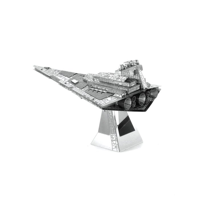 Maqueta 3d Metal Fascinations Star Wars Imperial Star Destroyer Montaje Sin Pegamento Ni Soldadura Maquetas 3d