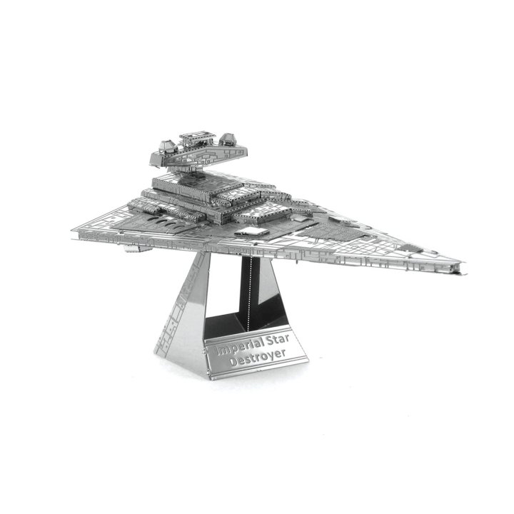 Maqueta 3d Metal Fascinations Star Wars Imperial Star Destroyer Montaje Sin Pegamento Ni Soldadura Maquetas 3d