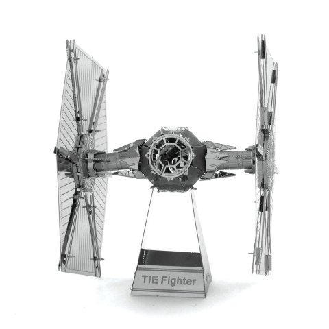 Maqueta 3d Metal Fascinations Star Wars Imperial Tie Fighter Montaje Sin Pegamento Ni Soldadura