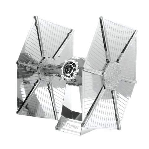 Maqueta 3d Metal Fascinations Star Wars Imperial Tie Fighter Montaje Sin Pegamento Ni Soldadura