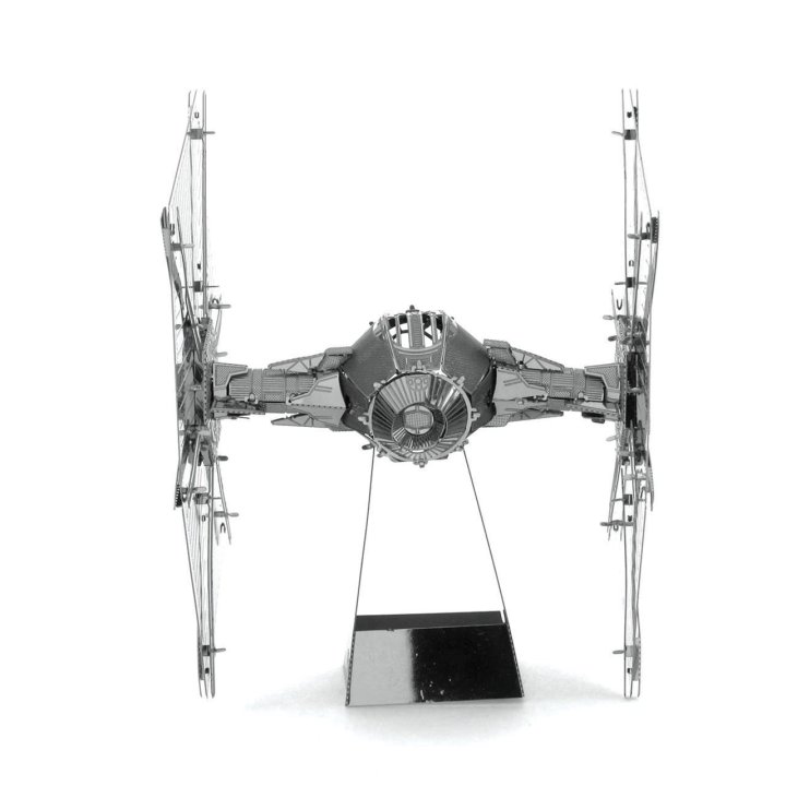Maqueta 3d Metal Fascinations Star Wars Imperial Tie Fighter Montaje Sin Pegamento Ni Soldadura