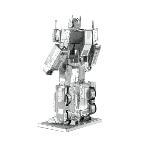 Maqueta 3d Metal Fascinations Optimus Prime Transformers Montaje Sin Pegamento Ni Soldadura 
