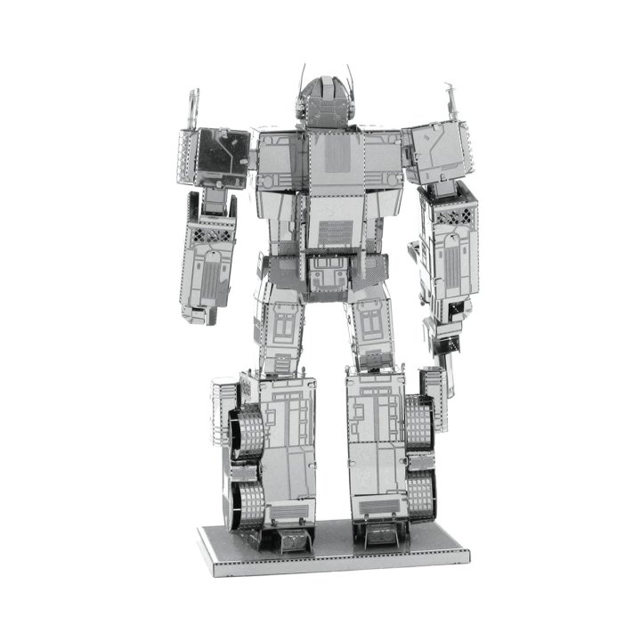 Maqueta 3d Metal Fascinations Optimus Prime Transformers Montaje Sin Pegamento Ni Soldadura 