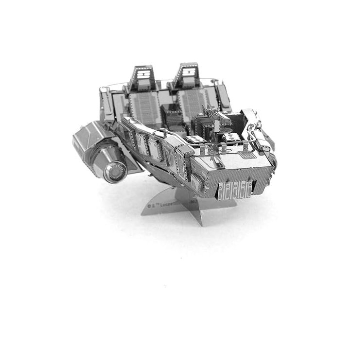 Maqueta 3d Metal Fascinations Star Wars Primera Orden Snowspeeder Montaje Sin Pegamento Ni Soldadura