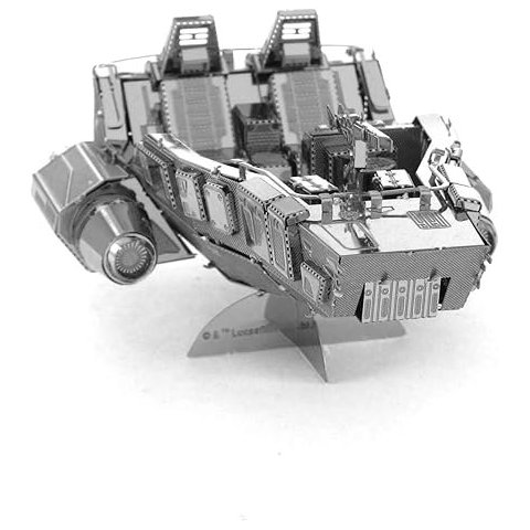 Maqueta 3d Metal Fascinations Star Wars Primera Orden Snowspeeder Montaje Sin Pegamento Ni Soldadura