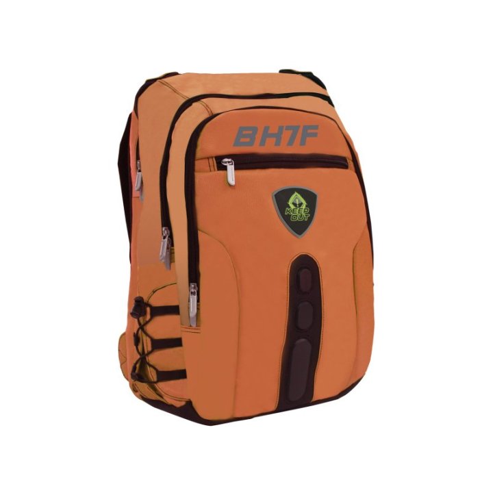 Mochila Gaming Keep Out Bk7 Full Orange Para Portatiles 15,6" Con Multiples Bolsillos
