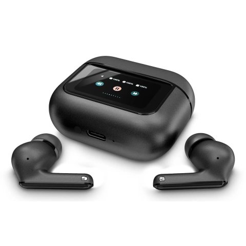 Auricular Intrauditivo Bluetooth Energy Sistem Display Anc True Wireless Bt 5.4 Pantalla Tactil 30h Ipx5 Microfono