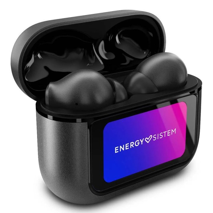 Auricular Intrauditivo Bluetooth Energy Sistem Display Anc True Wireless Bt 5.4 Pantalla Tactil 30h Ipx5 Microfono