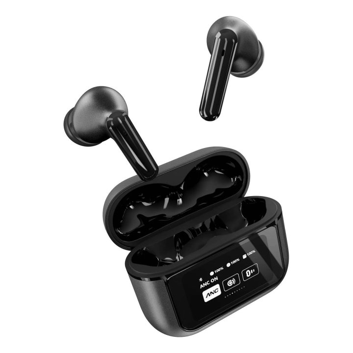 Auricular Intrauditivo Bluetooth Energy Sistem Display Anc True Wireless Bt 5.4 Pantalla Tactil 30h Ipx5 Microfono