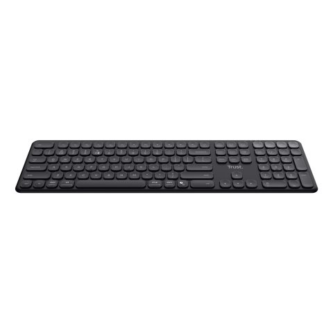 Teclado Trust Vaiya Inalambrico Multidispositivo De Tamaño Completo Negro 25635