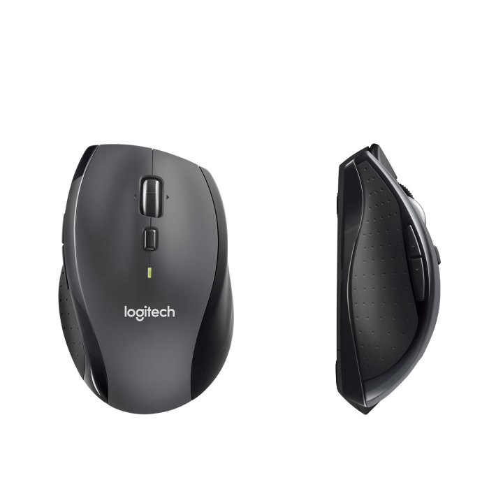Mouse Logitech Wireless M705 Marathon Unifying 1000 Dpi 5 Botones Ccolor Negro