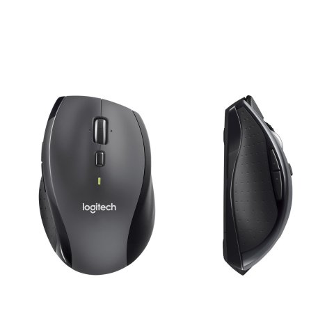 Mouse Logitech Wireless M705 Marathon Unifying 1000 Dpi 5 Botones Ccolor Negro