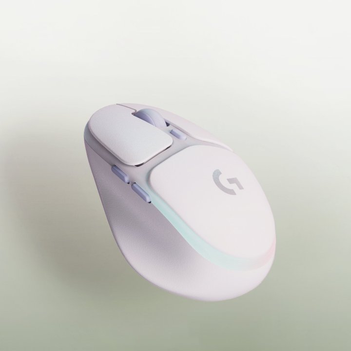 Mouse Logitech Bluetooth G705 Rgb 8200 Dpi 6 Botones Color Blanco