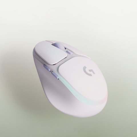 Mouse Logitech Bluetooth G705 Rgb 8200 Dpi 6 Botones Color Blanco